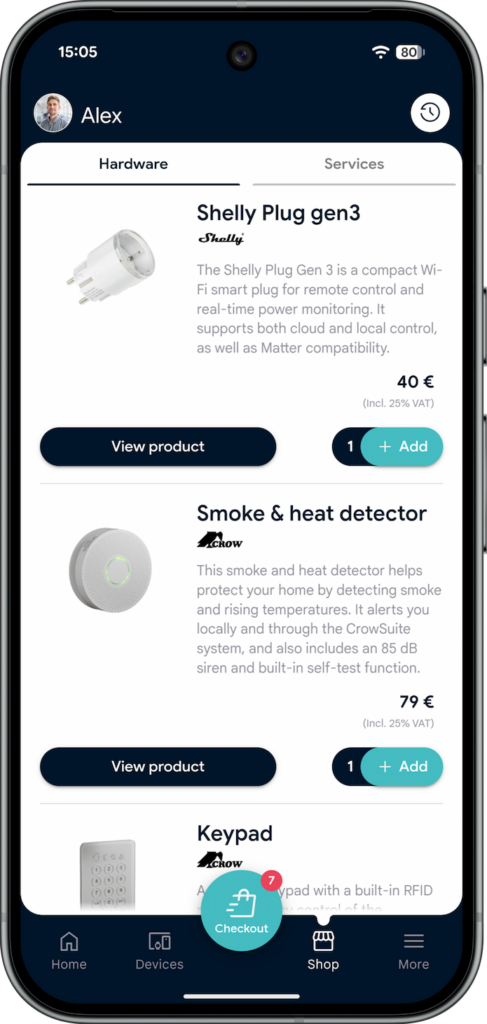 AmSmart app shop